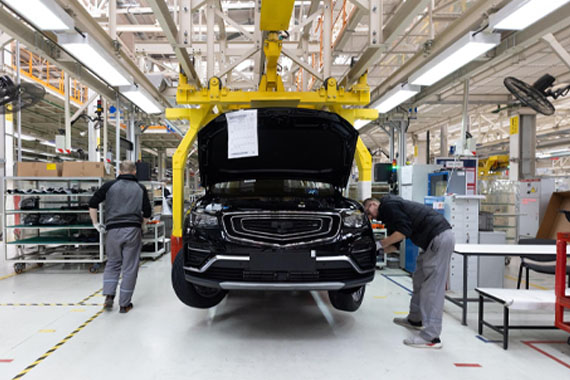 Car manufacturing facility